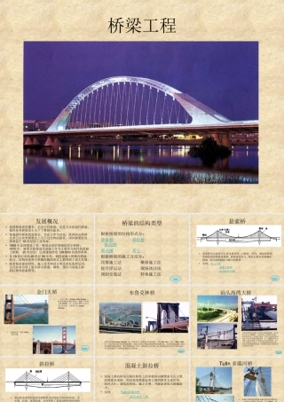 桥梁工程介绍课件
