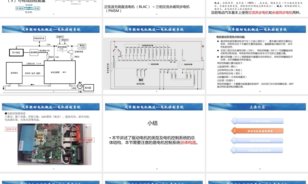 新能源汽车驱动电机及其控制课件