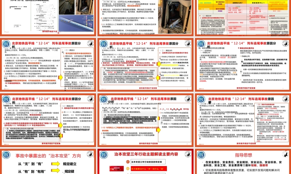 安全生产治本攻坚三年行动方案解读(培训课件)