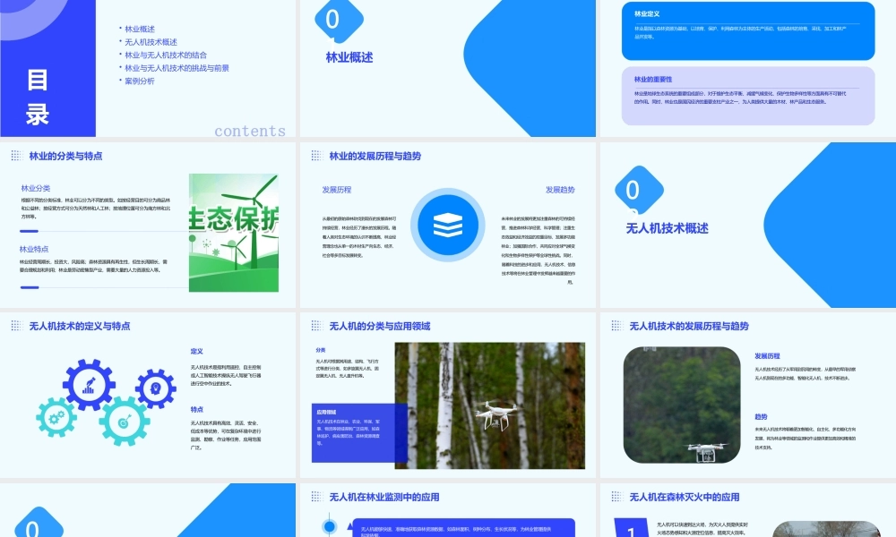林业与无人机技术