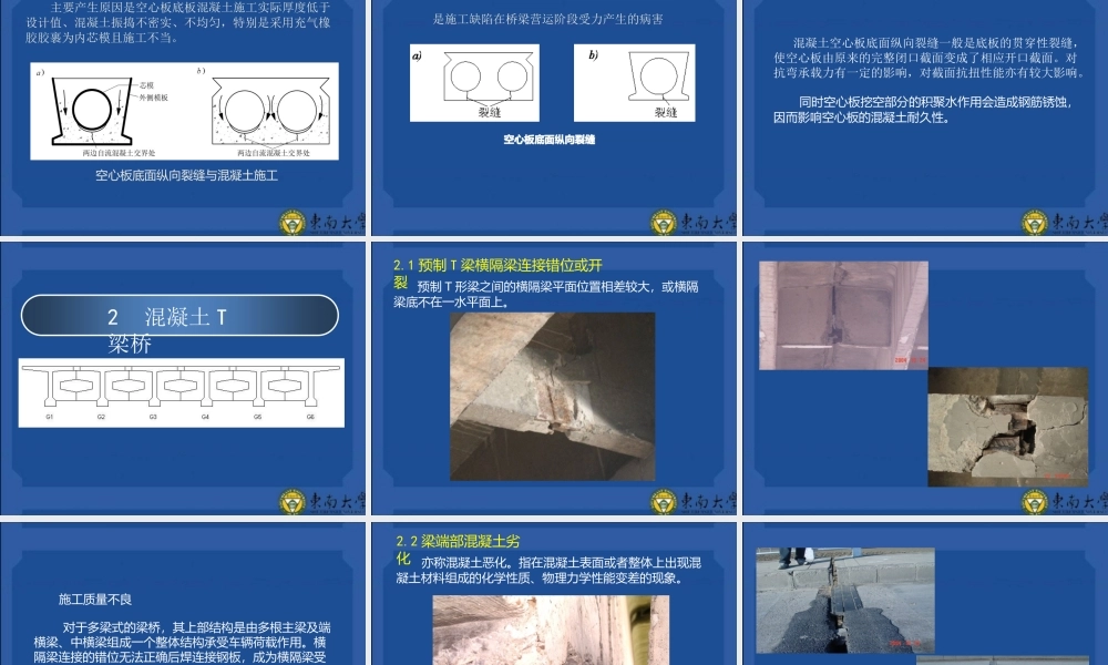 桥梁病害及成因与新-公路桥梁技术状况评定标准解析