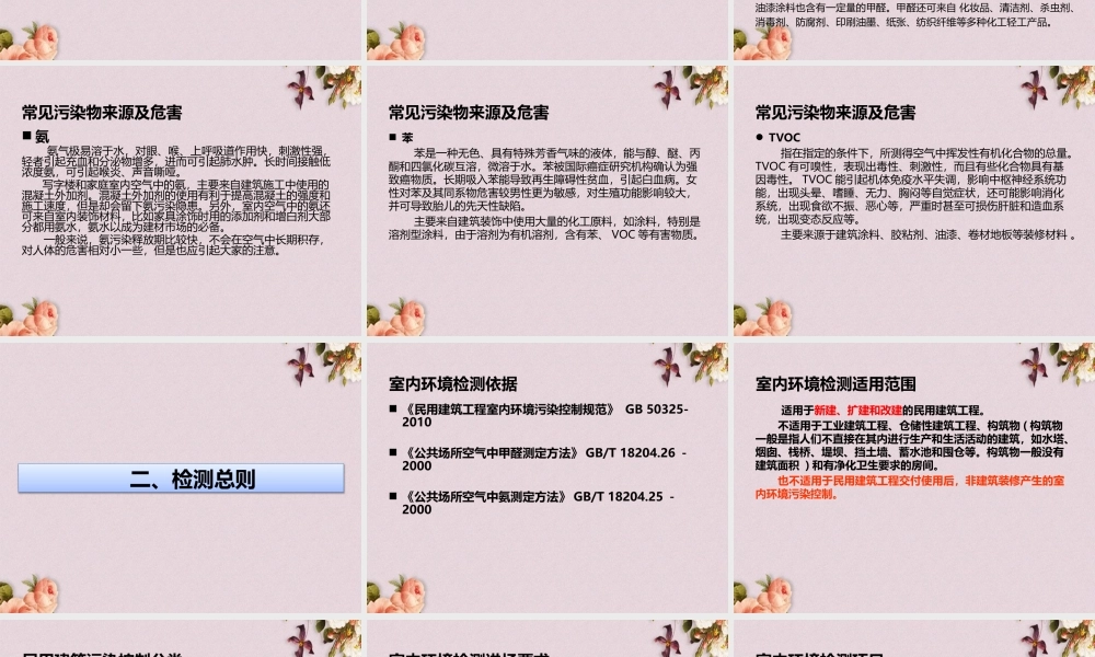室内空气质量检测培训教材