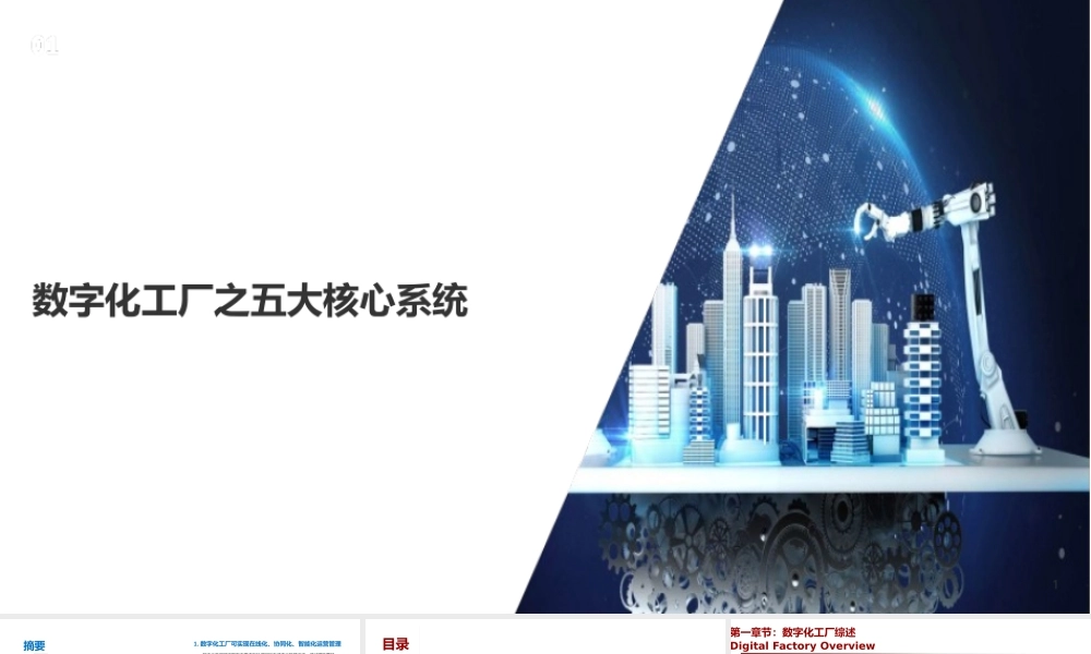 数字化工厂五大核心系统（PLM 、ERP、WMS 、DCS、MOM）