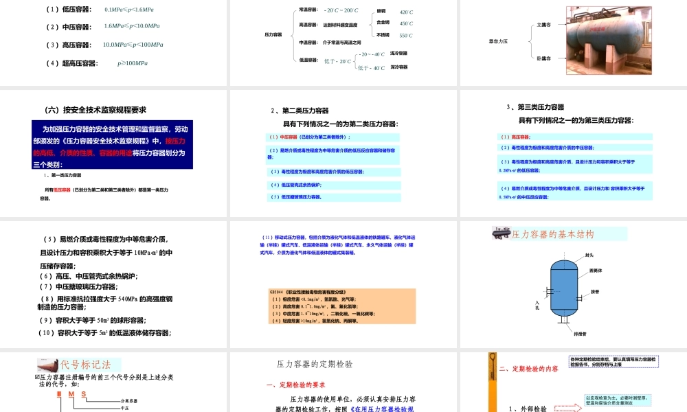 压力容器和化工检修的安全技术