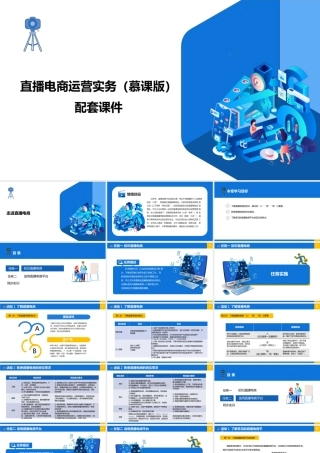 直播电商运营实务（慕课版）配套课件