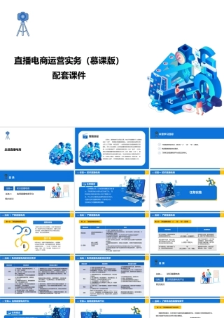 直播电商运营实务慕课版配套课件
