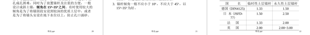 《土层锚杆支护》课件