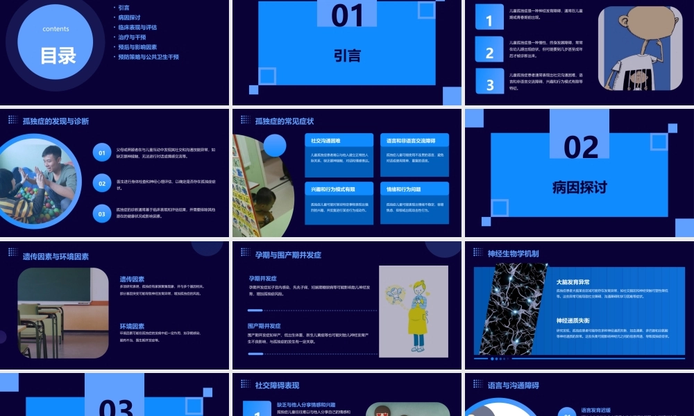 (医学课件)儿童孤独症-演示课件