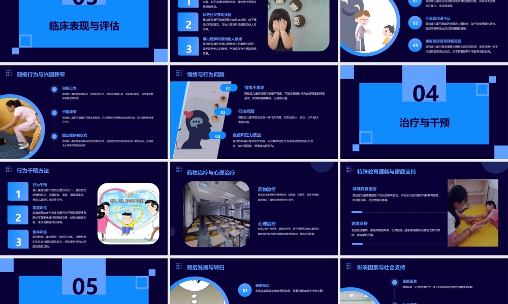 (医学课件)儿童孤独症-演示课件