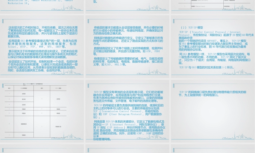 WindowsServer2016网络管理项目教程（微课版）（第2版）课件全套项目1--10部署虚拟环境安装WindowsServer2016系统---网络地址转换