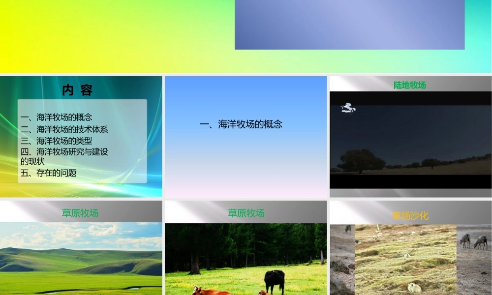 海洋牧场课件