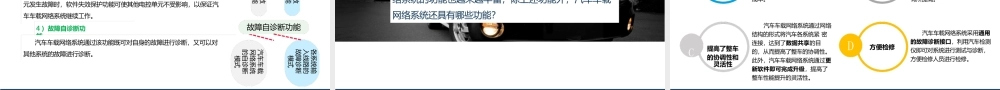 汽车车载网络系统检修（高职）全套教学课件