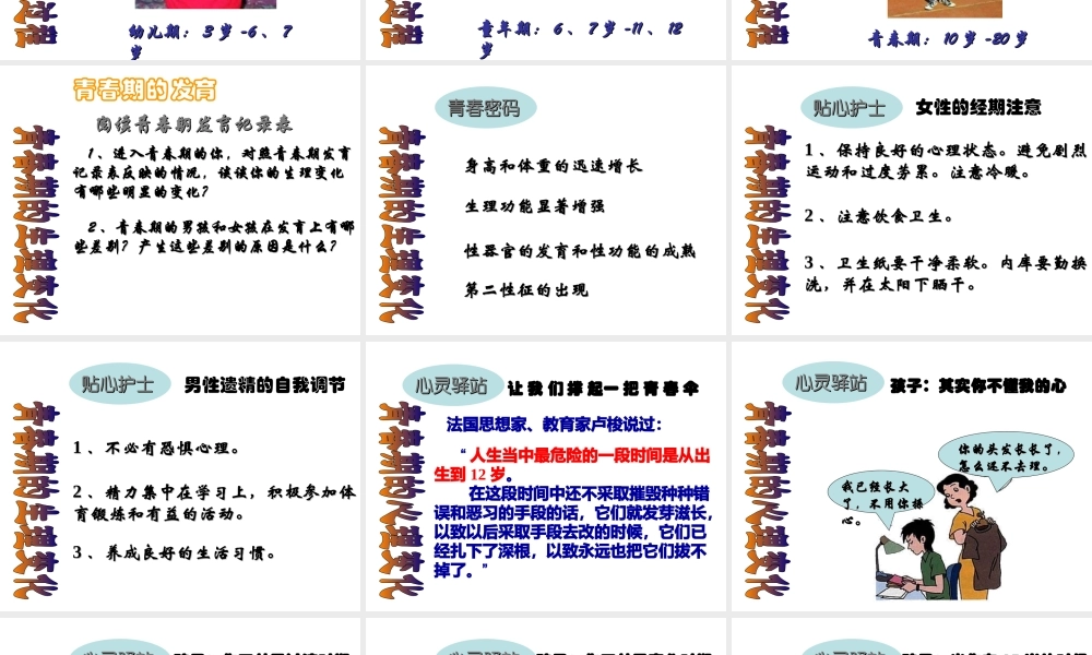 八年级生物上册 第7单元 第21章 第2节 人的个体发育课件1 （新版）苏科版-（新版）苏科版初中八年级上册生物课件