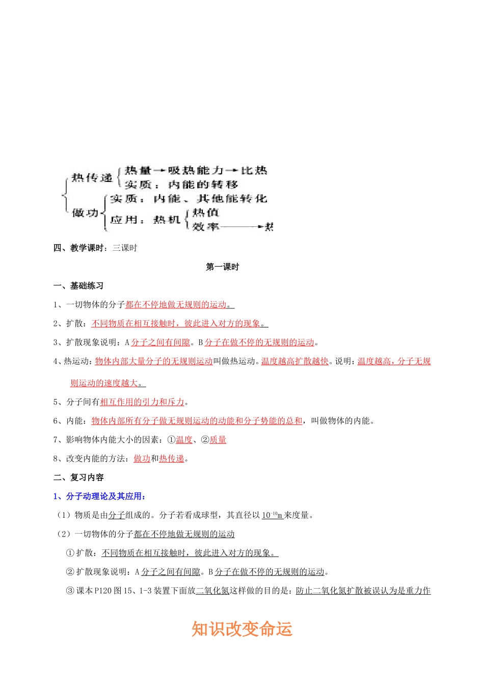 第十六章 热和能测试题_第2页