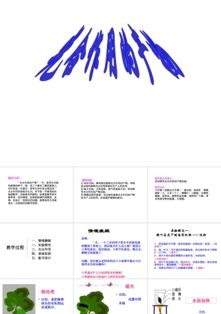 八年级生物上册 第三单元 植物的生活 第三章 叶的光合作用 第一节 光合作用的产物课件 冀教版-冀教版初中八年级上册生物课件