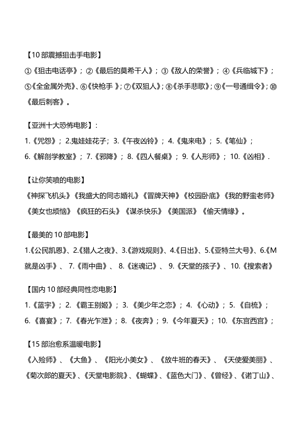 经典电影排行，没事看两部_第2页