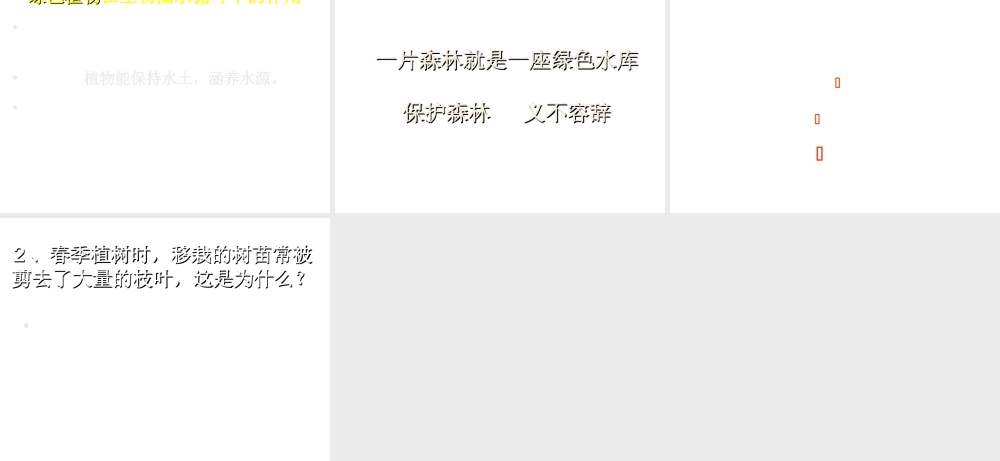 八年级生物上册 第6单元 第18章 第1节 绿色植物与生物圈的水循环课件1 （新版）苏科版-（新版）苏科版初中八年级上册生物课件