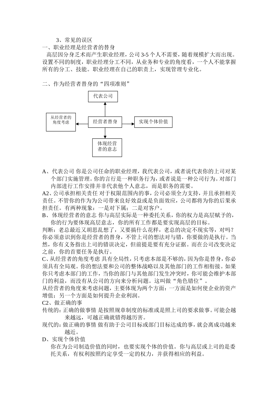 内部职业经理人培训资料梳理汇总_第3页