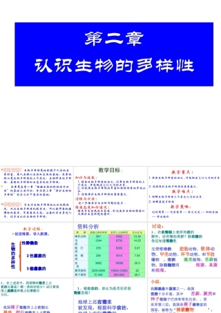 八年级生物上册 第六单元 第二章 认识生物的多样性课件3 新人教版