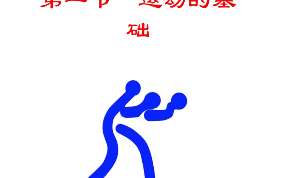 八年级生物上册 第四单元 第一章 第1节《运动的基础》课件1 （新版）冀教版-（新版）冀教版初中八年级上册生物课件