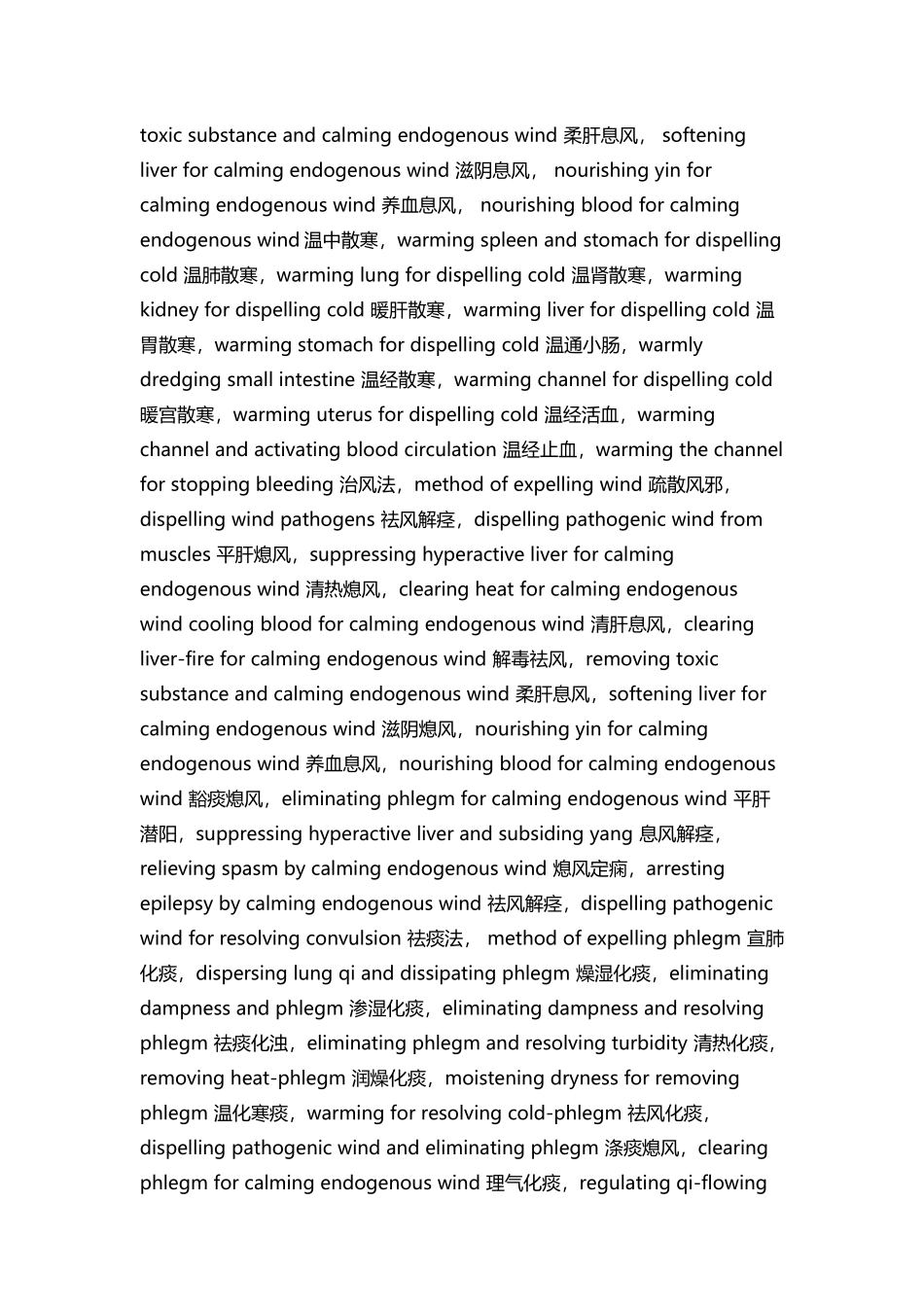 中医英文词汇梳理汇总_第2页