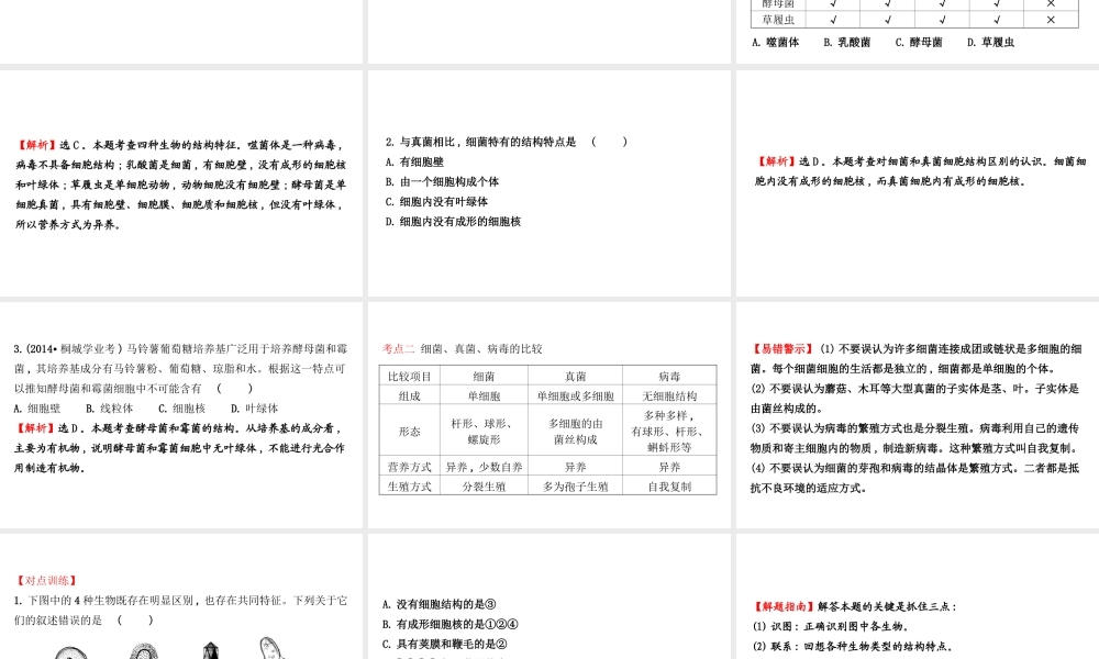 八年级生物上学期期末复习课 探究导学课型 第五单元 第4-5章课件 （新版）新人教版-（新版）新人教版初中八年级全册生物课件