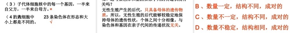 八年级生物下册 7.2.1 基因在亲子代间的传递课件2 （新版）新人教版-（新版）新人教版初中八年级下册生物课件