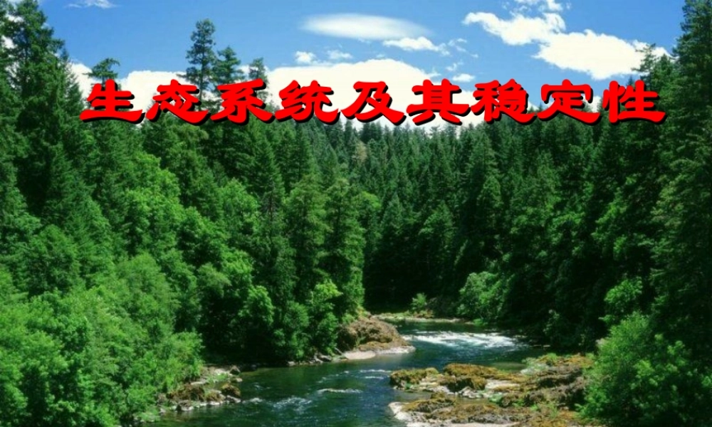 八年级生物下册 23.2 生态系统概述课件 北师大版-北师大版初中八年级下册生物课件