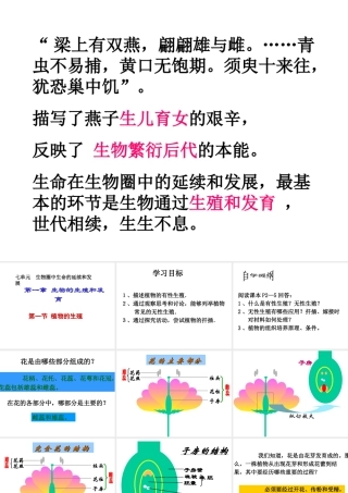 八年级生物下册 7.1.1 植物的生殖参考课件（1）（新版）新人教版-（新版）新人教级下册生物课件