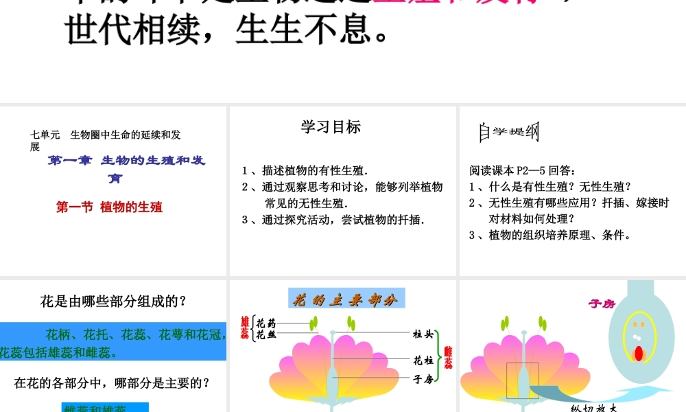 八年级生物下册 7.1.1 植物的生殖课件（3）（新版）新人教版-（新版）新人教版初中八年级下册生物课件
