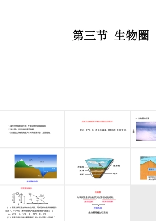 八年级生物下册 7.2.3 生物圈课件 （新版）冀教版-（新版）冀教版初中八年级下册生物课件