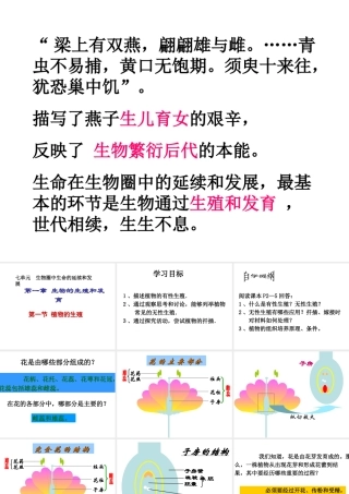八年级生物下册 7.1.1 植物的生殖课件（3）（新版）新人教版-（新版）新人教级下册生物课件