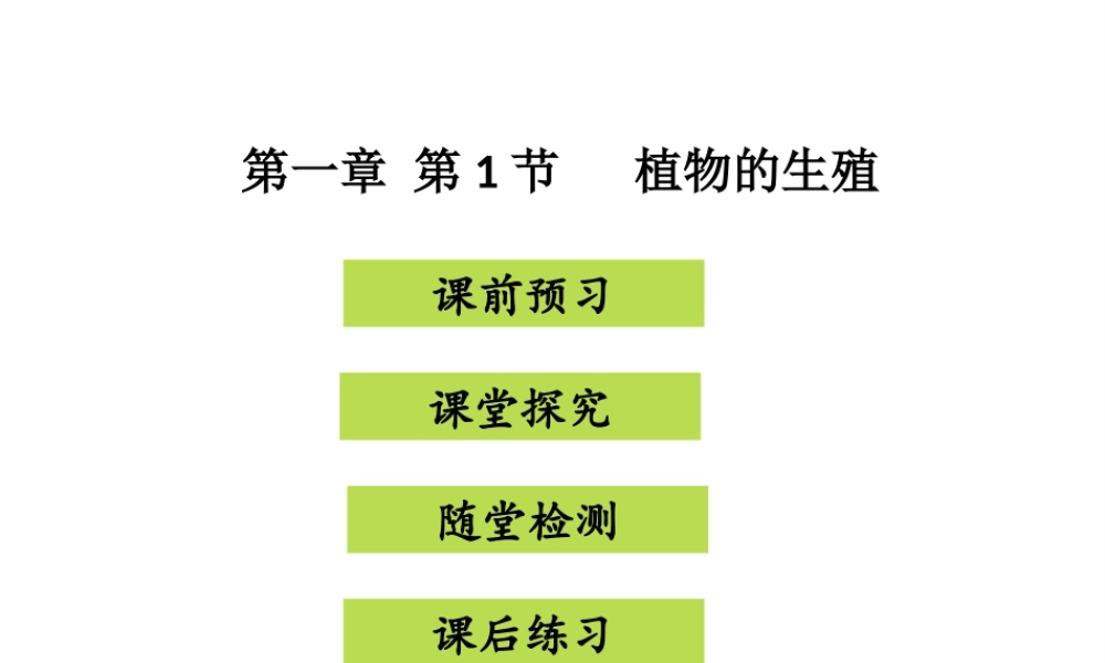 八年级生物下册 7.1.1植物的生殖课件 （新版）新人教版-（新版）新人教级下册生物课件