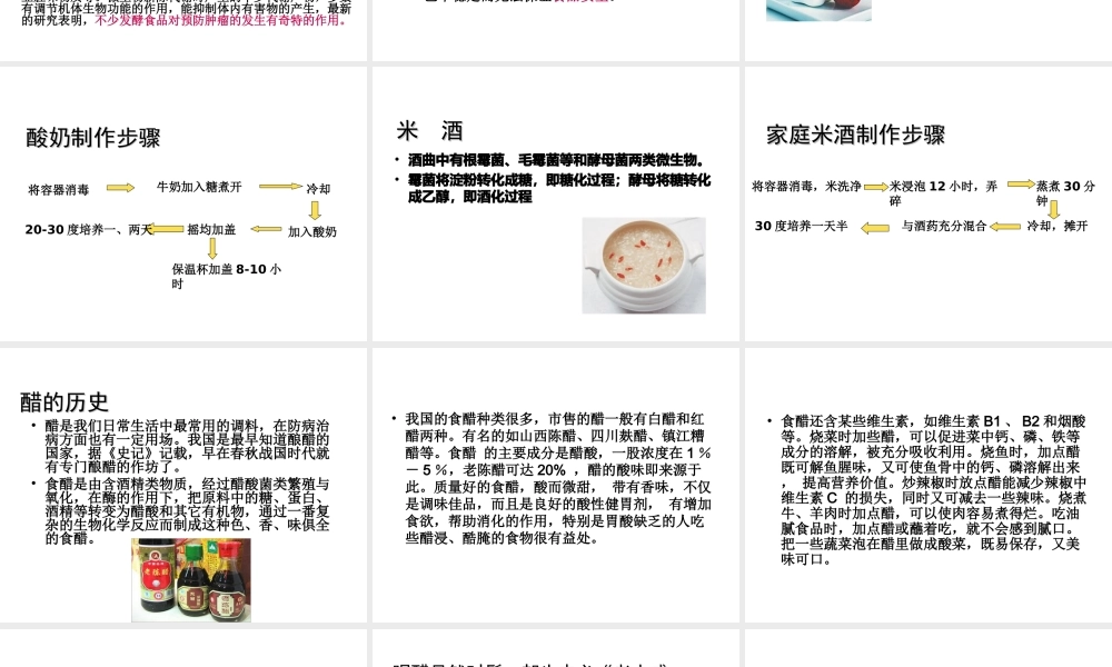 八年级生物下册 25.1《发酵技术》课件2 （新版）北师大版-（新版）北师大级下册生物课件