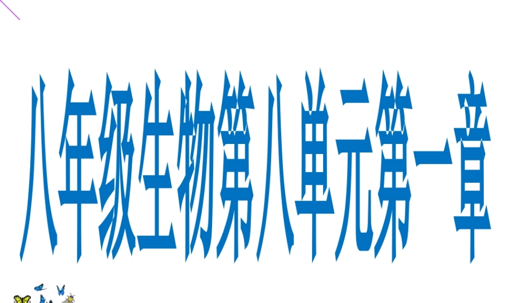 八年级生物下册 第八单元 第一章 传染病及免疫复习课件 （新版）新人教版-（新版）新人教级下册生物课件