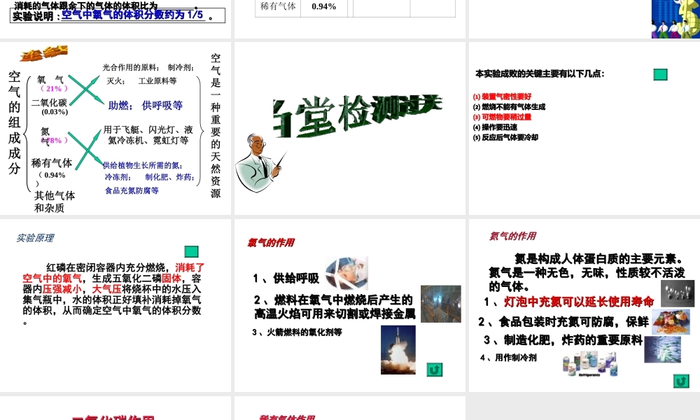 八年级科学上册 8.2.2.1 第二章 第一节-空气课件 浙教版