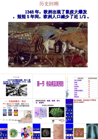 八年级生物下册 第八单元 第一章 第一节 传染病及其预防课件3 （新版）新人教版-（新版）新人教版初中八年级下册生物课件