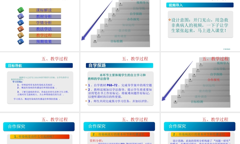 八年级生物下册 第八单元 第一章 第一节 传染病及其预防说课课件 （新版）新人教版-（新版）新人教版初中八年级下册生物课件