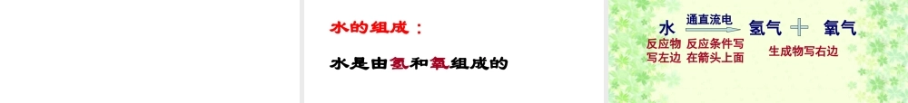 八年级科学上册 第1章 水和水的溶液 1.2《水的组成》课件（2） 浙教版-浙教版初中八年级上册自然科学课件