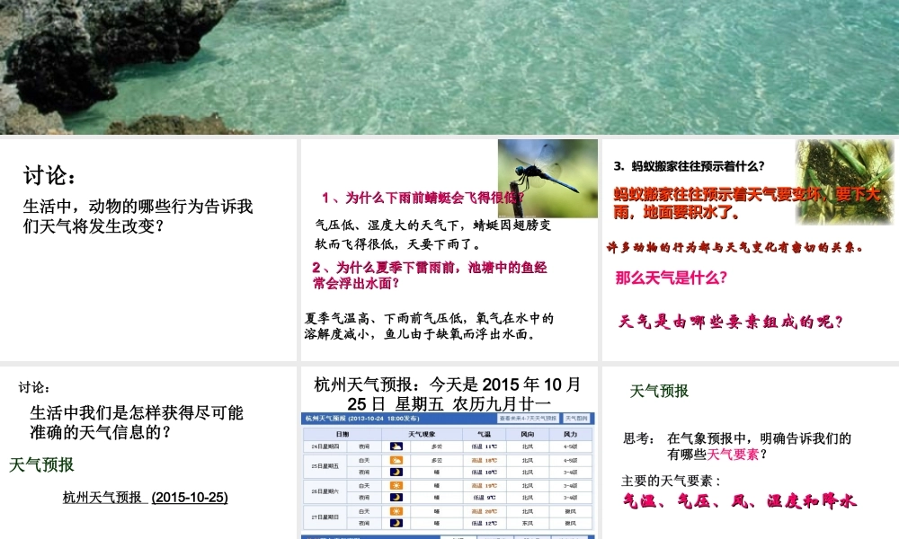 八年级科学上册 2.2 气温课件 浙教版-浙教版初中八年级上册自然科学课件