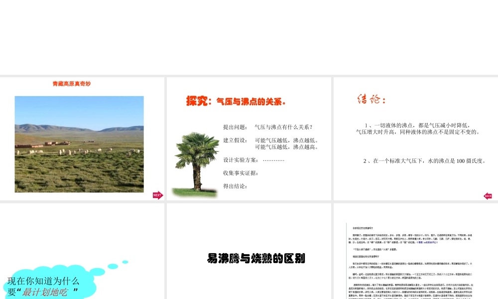 八年级科学上册 2.4大气压与人类生活课件2 浙教版