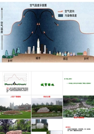八年级生物下册 第6章 城市生态 6.1 城市生态与城市环境保护-城市绿化课件 沪教版-沪教级下册生物课件