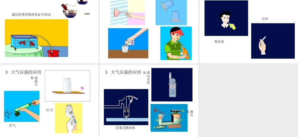 八年级科学上册 3.3大气压强课件 华东师大版