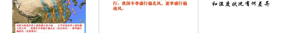 八年级科学上册 第2章 地球的“外衣”大气 第八节 气候和影响气候的因素 课件浙教版