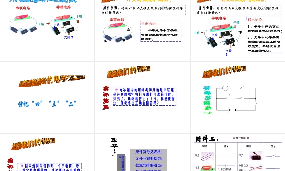 八年级科学上册 第4章 电路探秘 4.1《电荷与电流》课件 浙教版-浙教版初中八年级上册自然科学课件