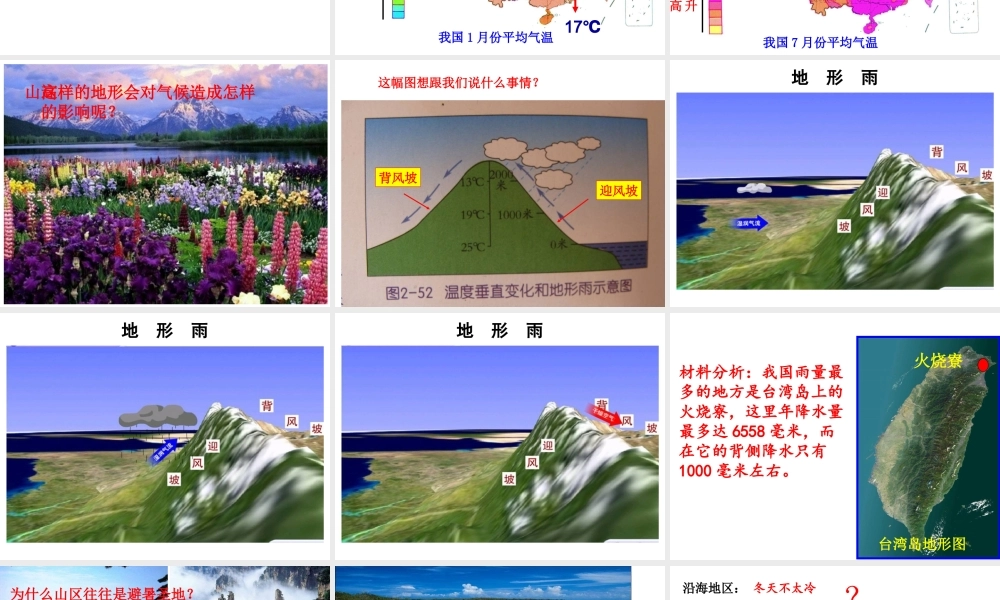 八年级科学上册 第2章 天气与气候 2.6《气候和影响气候的因素》课件（4） 浙教版-浙教版初中八年级上册自然科学课件