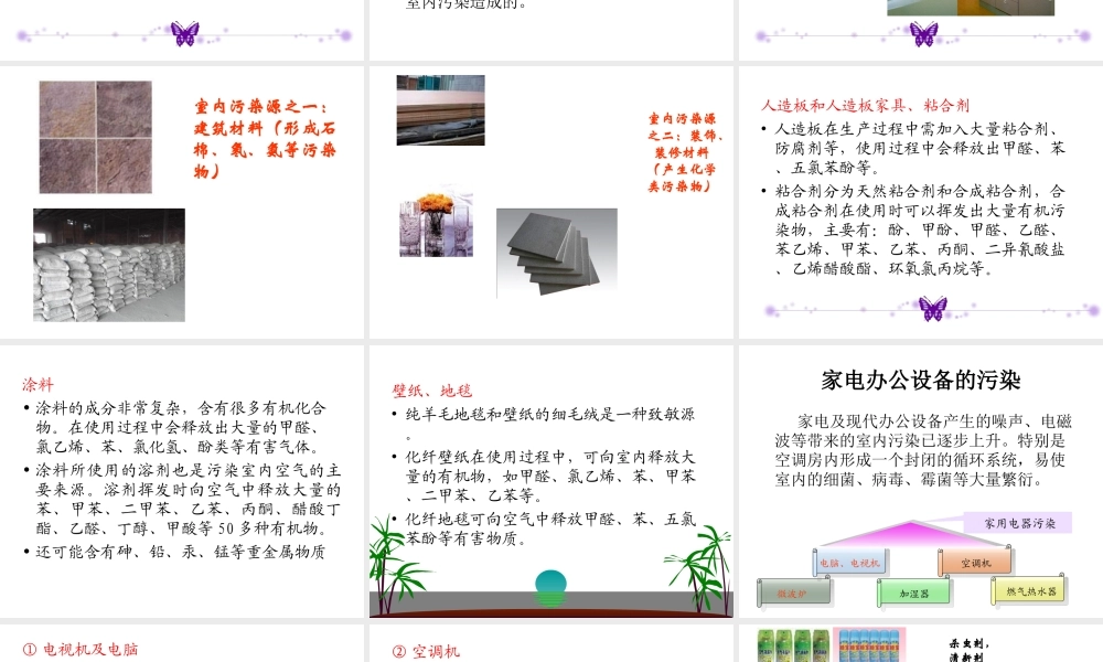 八年级生物下册 第24章 第四节 家居环境与健康课件3 （新版）北师大版