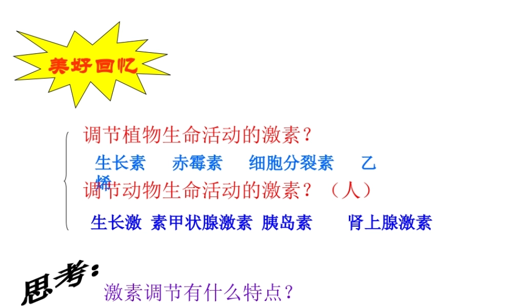 八年级科学上册 第三章第三节神经调节课件 浙教版