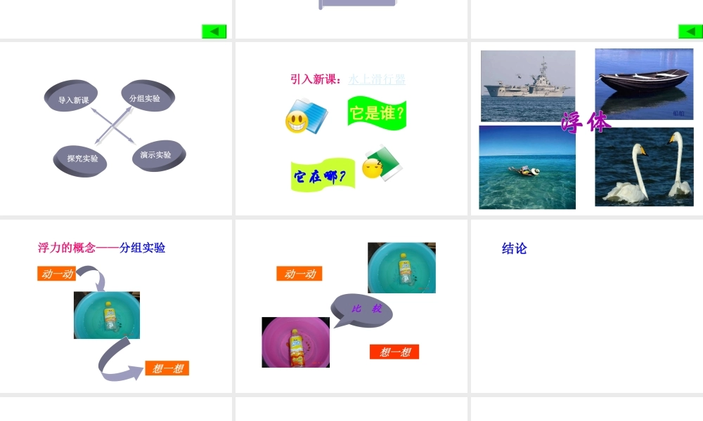 八年级科学上册 第四章 浮力 2.浮力 课件华东师大版