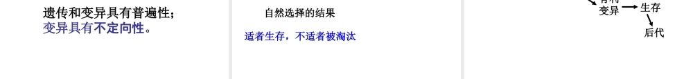 八年级生物下册 第7单元 生命的延续与进化 第23章 第3节《生物进化的原因》课件1 （新版）苏科版-（新版）苏科级下册生物课件